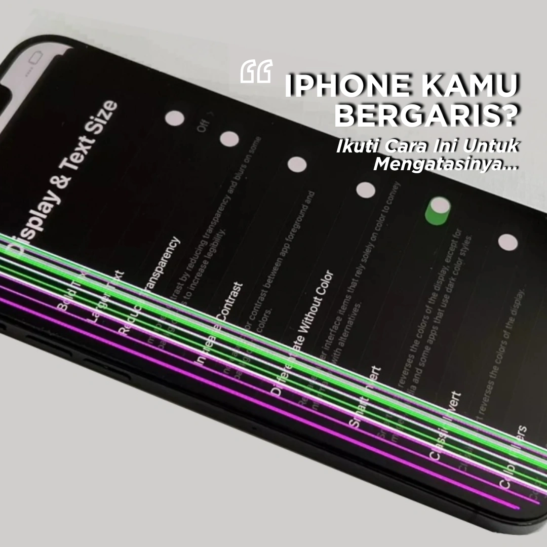 Layar iPhone Bergaris