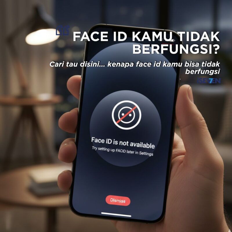 face id tidak berfungsi