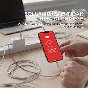 Solusi iphone tidak bisa di charger