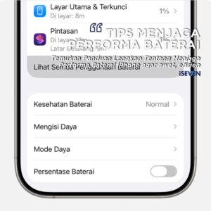 7 Alasan Penting Menjaga Performa Baterai iPhone Agar Tetap Optimal (Panduan Lengkap 2025)