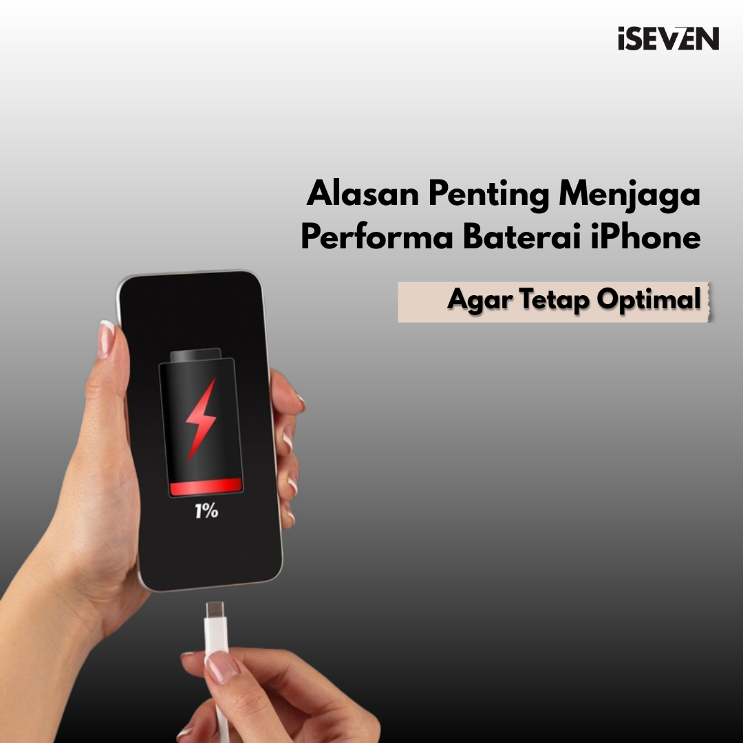 Menjaga Performa Baterai iPhone agar tahan lama dan tetap efisien digunakan sehari-hari.