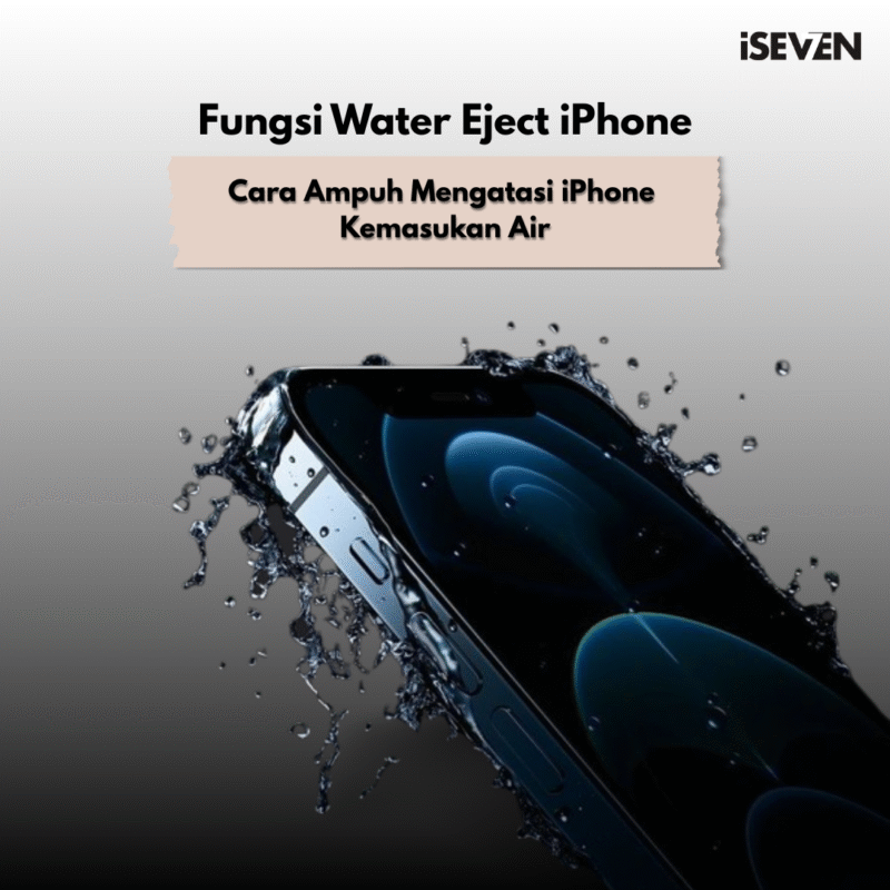 Fungsi Water Eject iPhone mengeluarkan air dari speaker dengan frekuensi suara