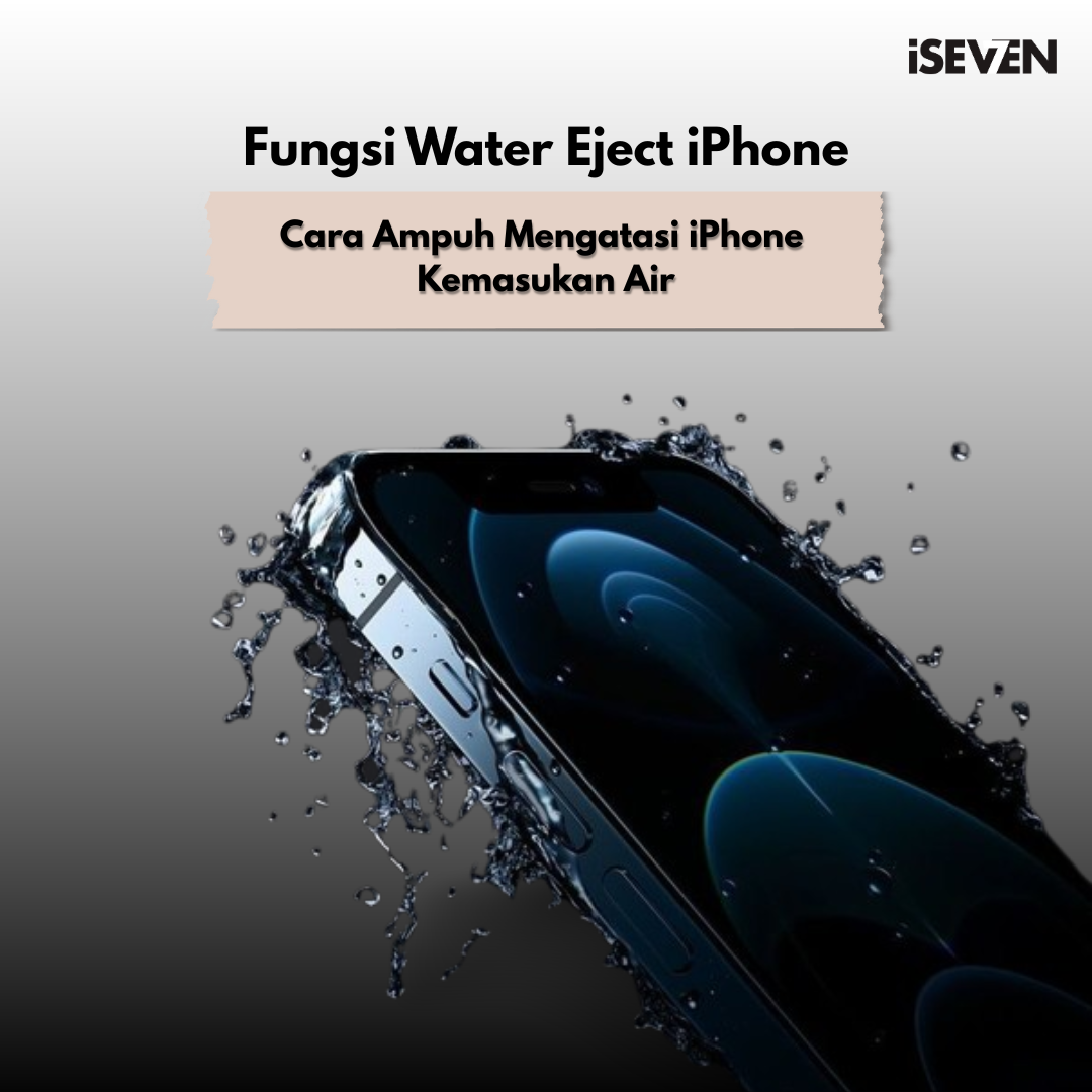 Fungsi Water Eject iPhone mengeluarkan air dari speaker dengan frekuensi suara