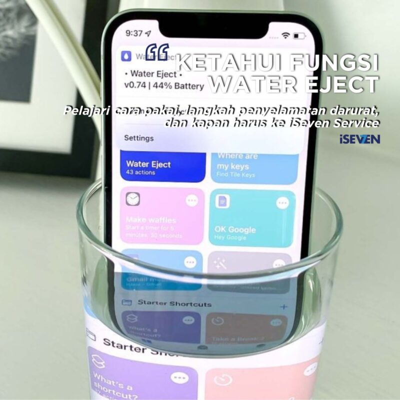Fungsi Water Eject iPhone: 9 Cara Ampuh Mengatasi iPhone Kemasukan Air (Panduan Lengkap 2025)