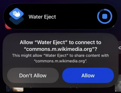 water eject