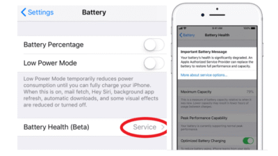 Kapasitas Baterai iPhone Turun di Bawah 80% – kondisi dan solusi