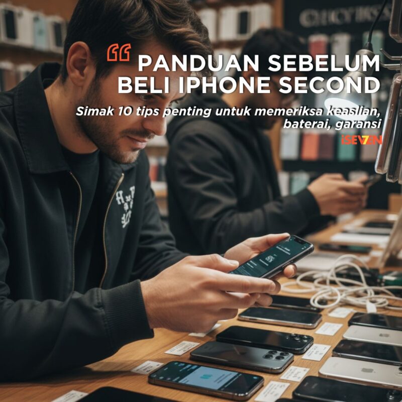 Perhatikan ini sebelum membeli iphone second