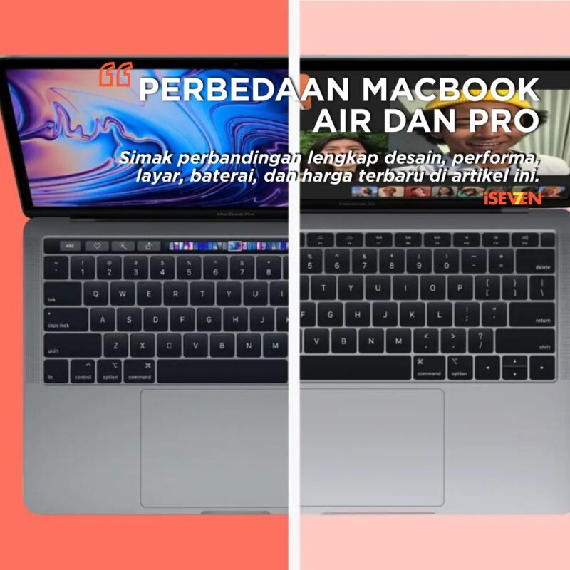 perbedaan macbook air dan pro