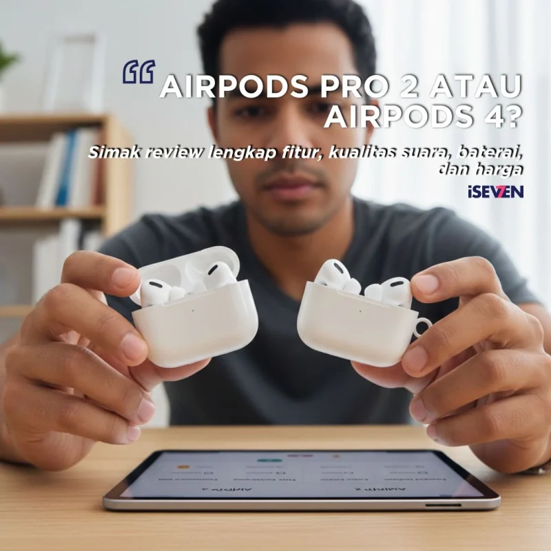 37. Perbandingan AirPods Pro 2 vs AirPods 4 Mana yang Lebih Worth It di 2025