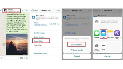 Transfer Chat WhatsApp dari Android ke iPhone Lewat Email
