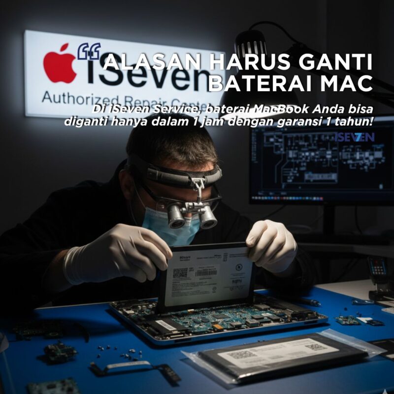 Ganti Baterai macbook