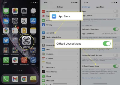 Aktifkan Fitur “Offload Unused Apps”