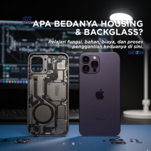 Perbedaan Housing dan Backglass iPhone: Jangan Sampai Salah Paham! [Panduan 2025]