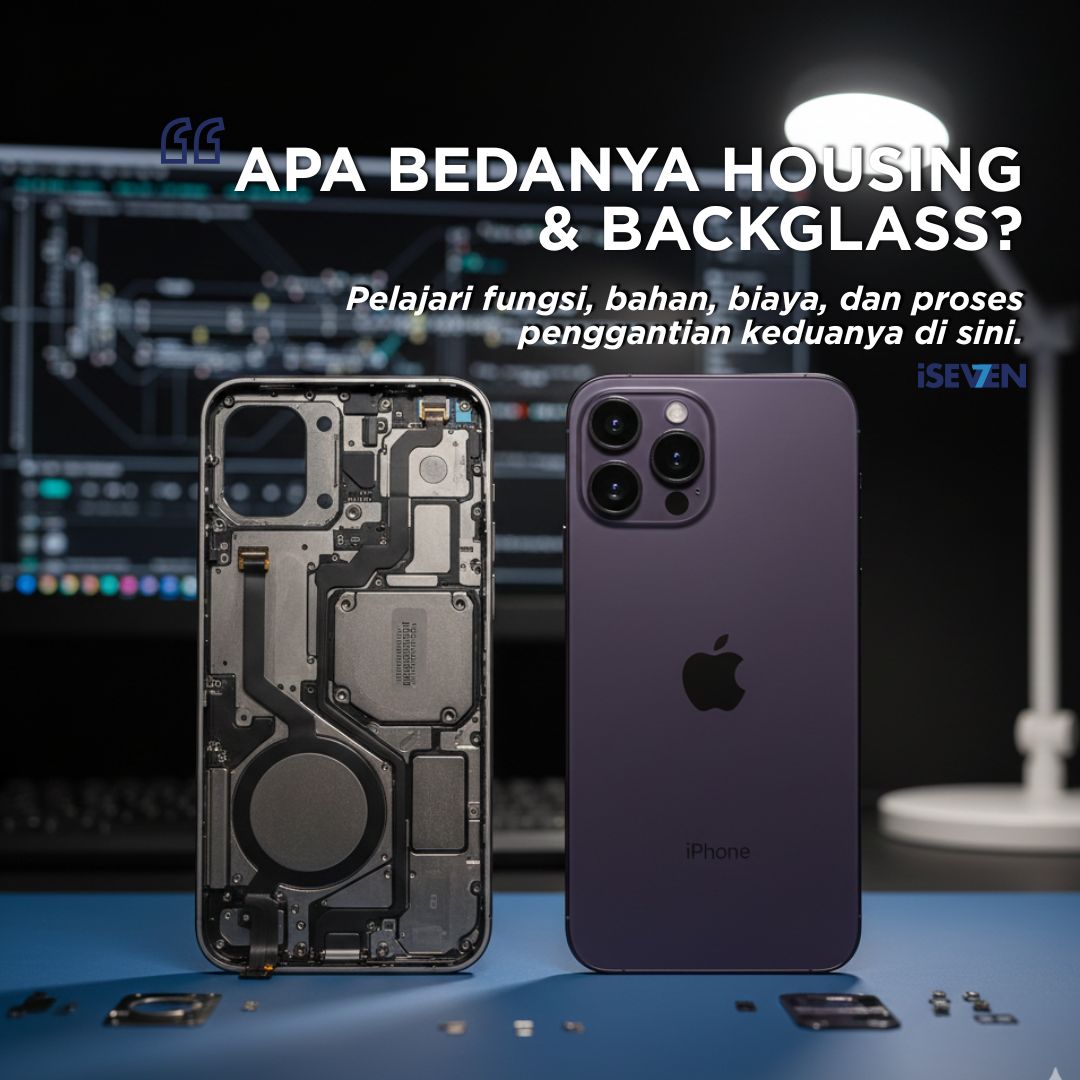 Perbedaan Housing dan Backglass iPhone: Jangan Sampai Salah Paham! [Panduan 2025]