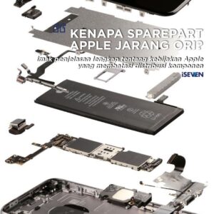 Mengapa Sparepart Apple di Pasaran Jarang Original? Ini Alasan Apple Tidak Menjual Bebas Komponen Resminya [Panduan 2025]