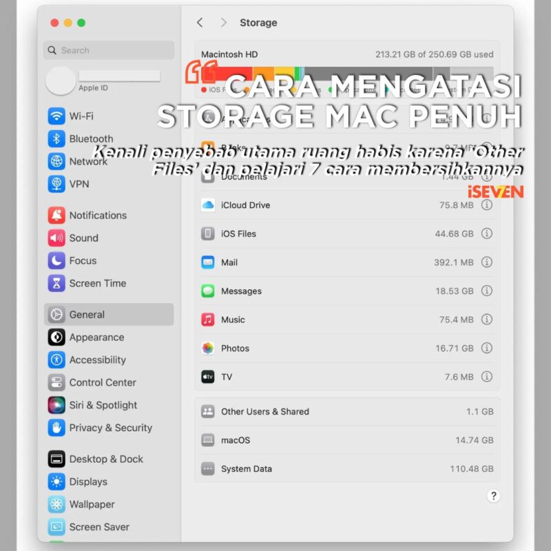 Kenali penyebab utama ruang habis karena ‘Other Files’ dan pelajari 7 cara membersihkannya