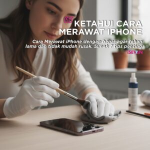 Cara Merawat iPhone dengan benar agar tahan lama dan tidak mudah rusak. Simak 7 tips penting