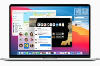 aplikasi berjalan di macbook