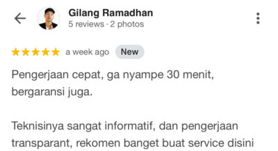 testimoni iseven service