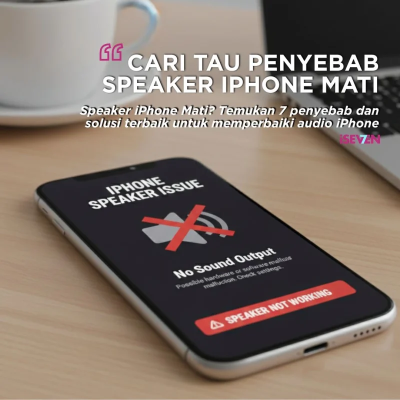 Speaker iPhone Mati? Temukan 7 penyebab dan solusi terbaik untuk memperbaiki audio iPhone