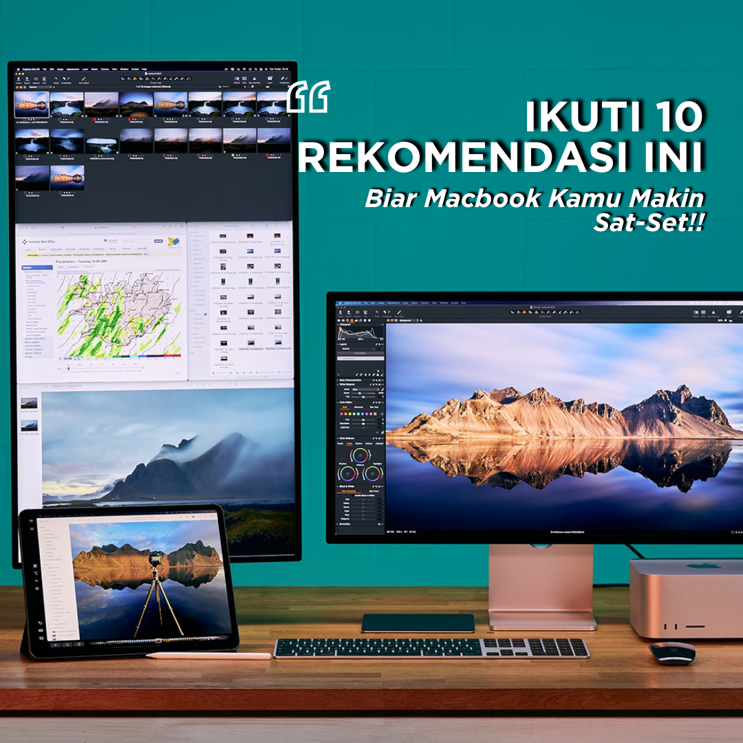 Setting MacBook agar lebih nyaman dan efisien digunakan