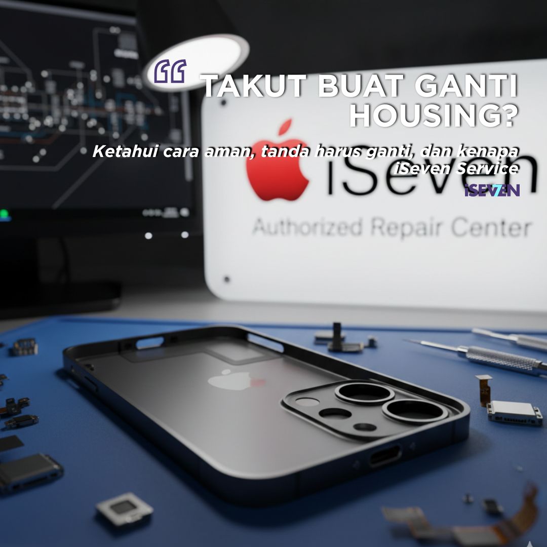 Ganti Housing iPhone Baret atau Penyok Tanpa Ganggu Fungsi Kamera (Panduan Lengkap 2025)