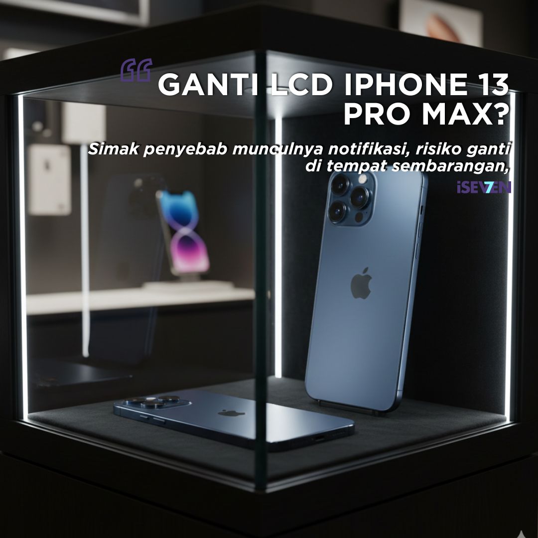 Ganti LCD iPhone 13 Pro Max Tanpa Notifikasi? Ini 7 Fakta & Solusinya!