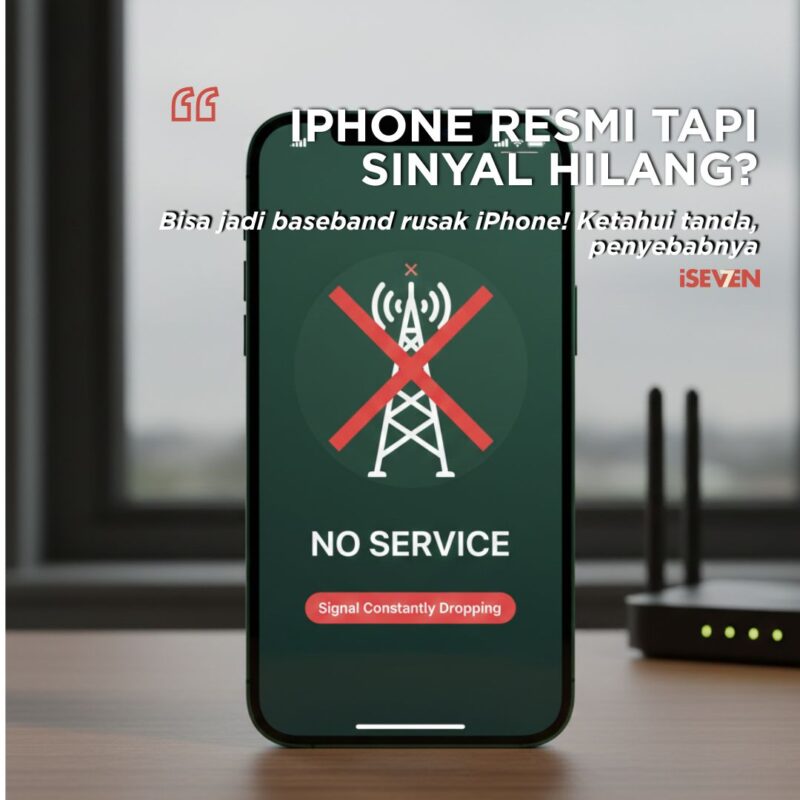 Sinyal iPhone Hilang Terus? Bisa Jadi Baseband Rusak — Ini Tandanya dan Solusinya!