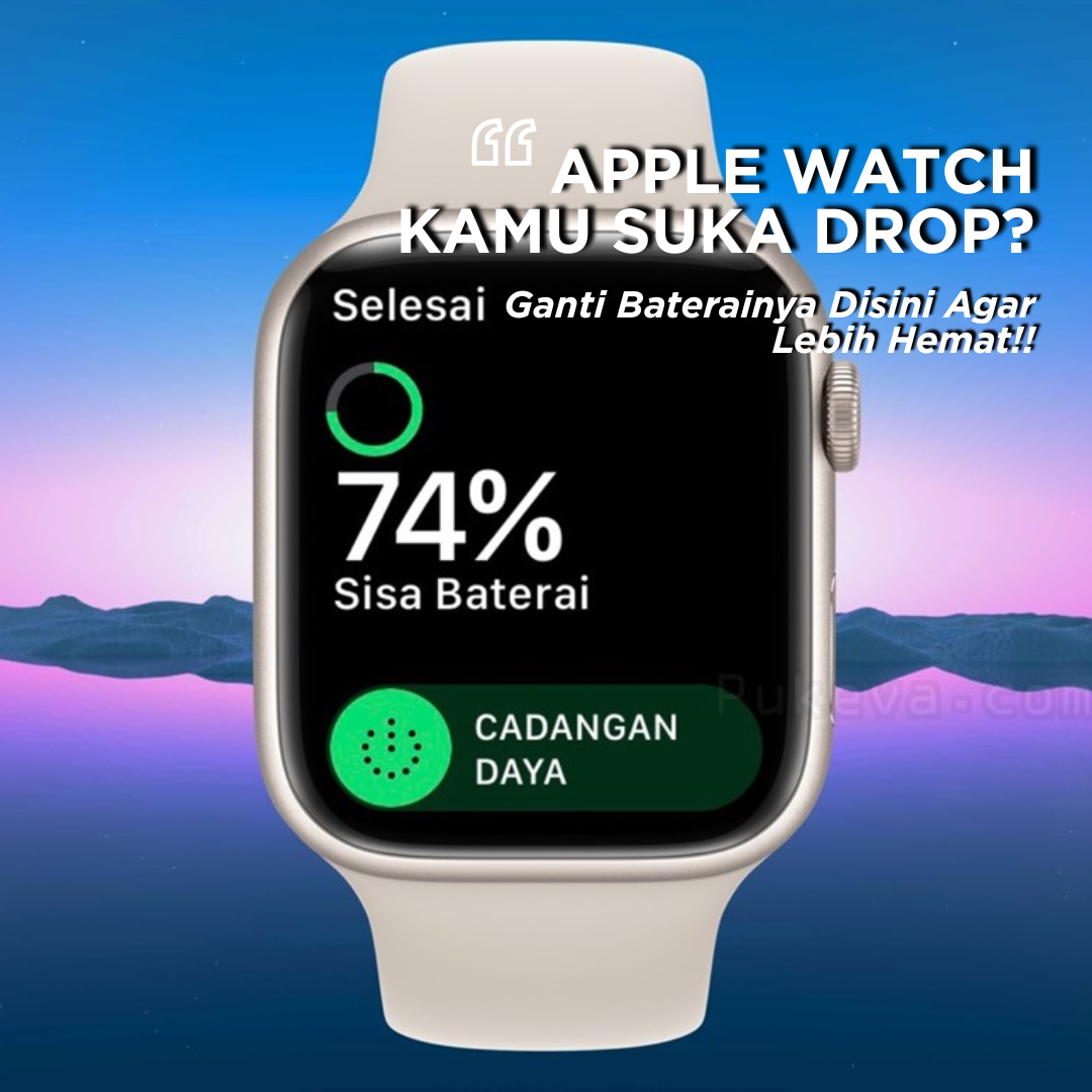 Ganti baterai Apple Watch