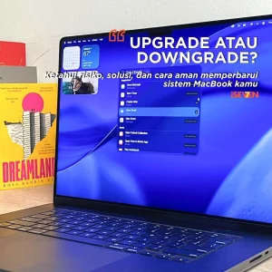 update atau downgrade macos