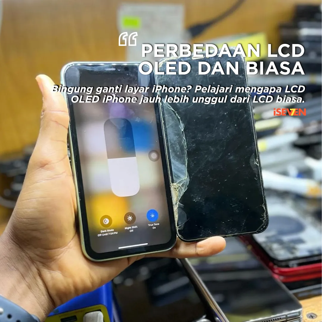 HARGA BUKAN MASALAH! 8 ALASAN Kenapa Ganti Layar ke LCD OLED iPhone Sangat Worth It