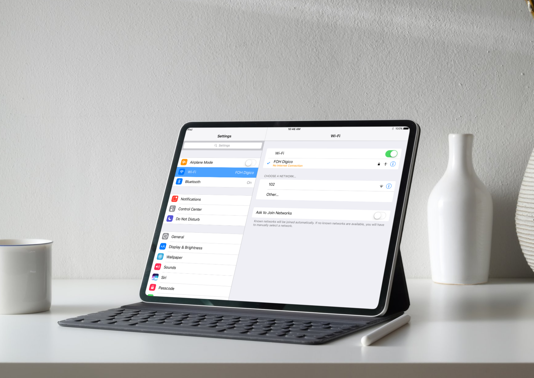wifi ipad mati