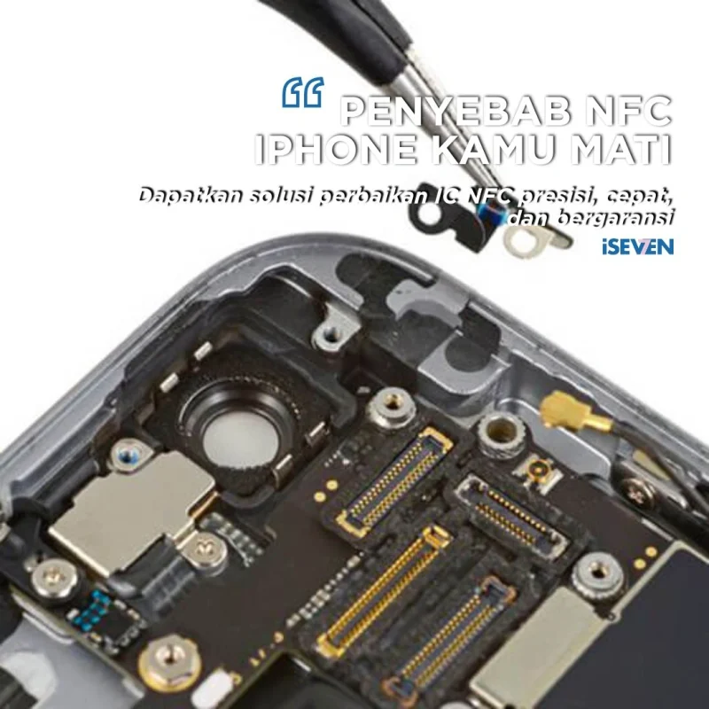 STOP PANIK! 4 Penyebab Utama NFC iPhone Tidak Terbaca & Solusi Perbaikan IC Bergaransi 6 Bulan