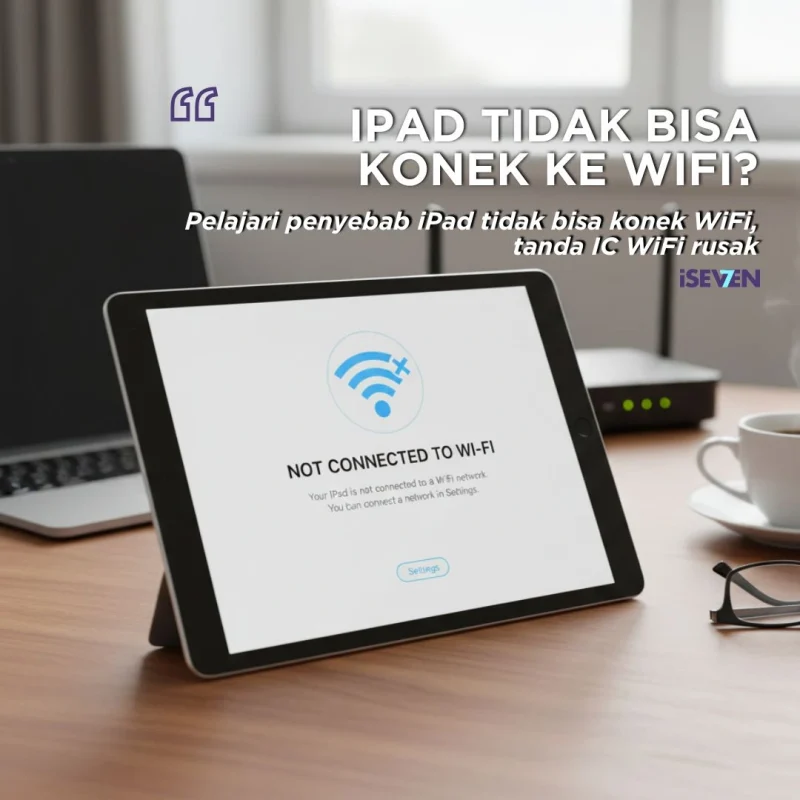 iPad Tidak Bisa Konek WiFi? Bisa Jadi IC Rusak, Cobain 3 Solusi Ini