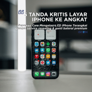 BAHAYA! 5 Tanda Kritis LCD iPhone Terangkat, Risiko Ledakan Baterai & Solusi Perbaikan Cepat 30 Menit