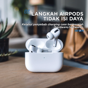 PANIK? 7 Langkah Cepat Cara Mengatasi AirPods Tidak Mengisi Daya (Casing atau Earbud)