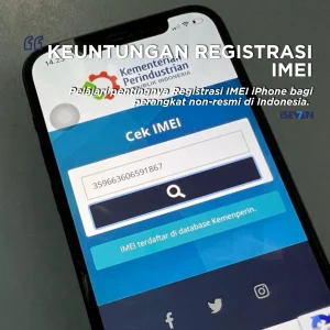 JANGAN TERJEBAK! 7 Bahaya Inject vs Keuntungan Permanen Registrasi IMEI iPhone Resmi Bea Cukai 2025