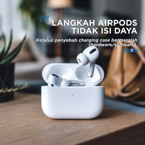 PANIK? 7 Langkah Cepat Cara Mengatasi AirPods Tidak Mengisi Daya (Casing atau Earbud)