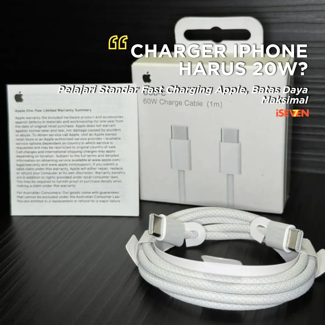 Apakah Charger iPhone 20 WATT Cukup? Panduan Lengkap Charger dari iPhone XR hingga iPhone 17