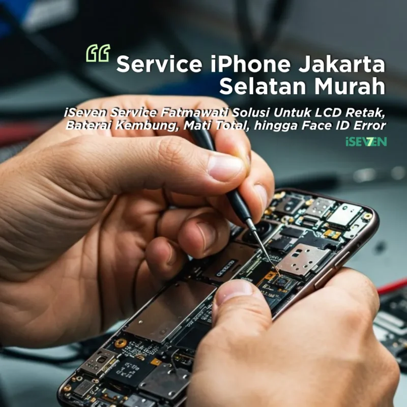 Service iPhone Jakarta Selatan Murah & Berkualitas di iSeven (Solusi 20+ Kerusakan) Garansi 6 Bulan