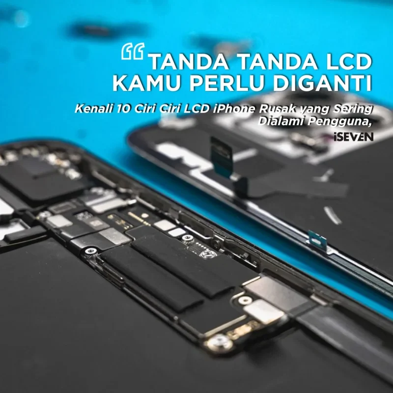 Ciri Ciri LCD iPhone Rusak Total (Garis Hijau, Hitam, dan Solusi Perbaikan Akurat) Berikut 9 Ciri-Cirinya...