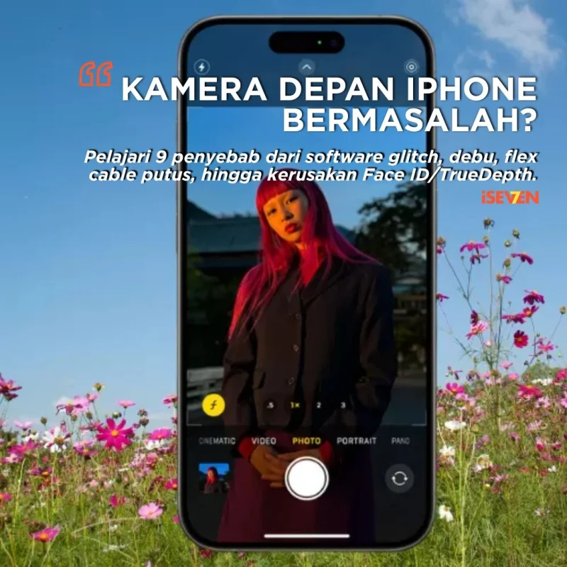 kamera depan iphone bermasalah