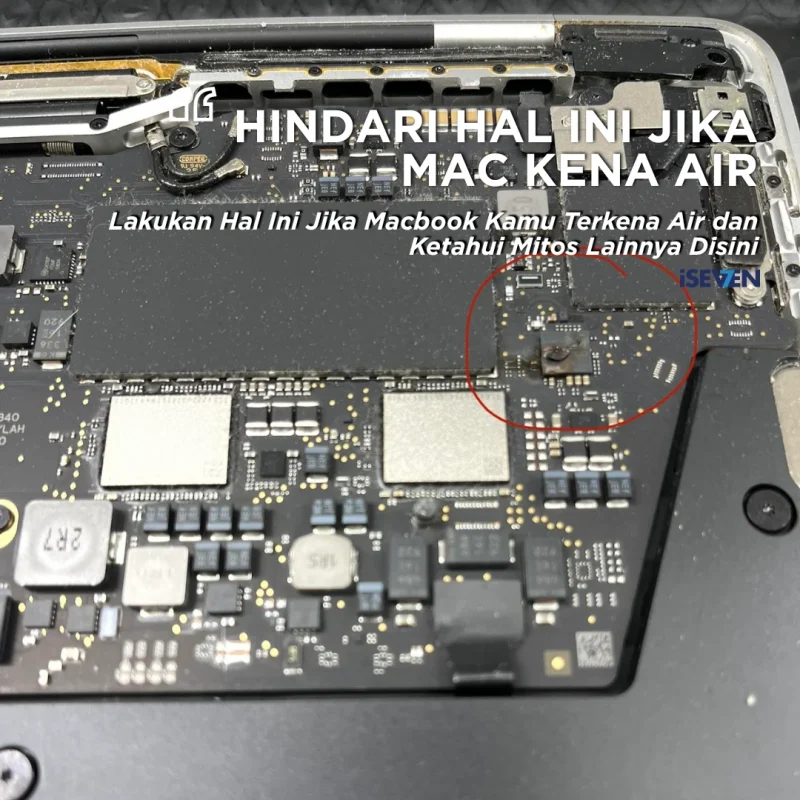 macbook terkena air