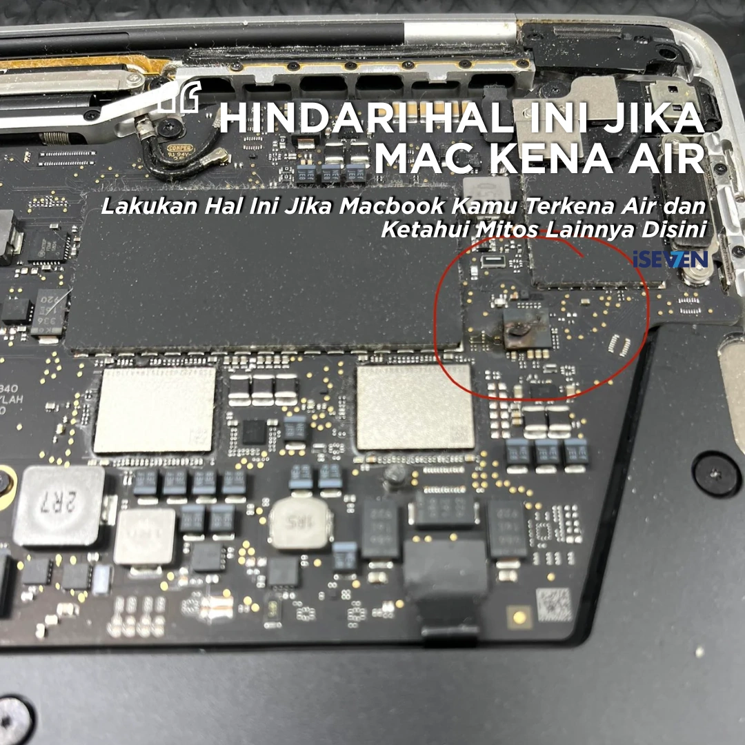 macbook terkena air