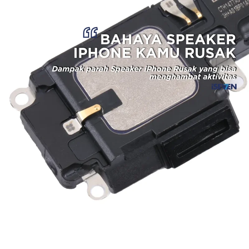 Dampak Parah Speaker iPhone Rusak: Jangan Diabaikan!