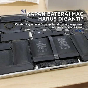 ganti baterai macbook