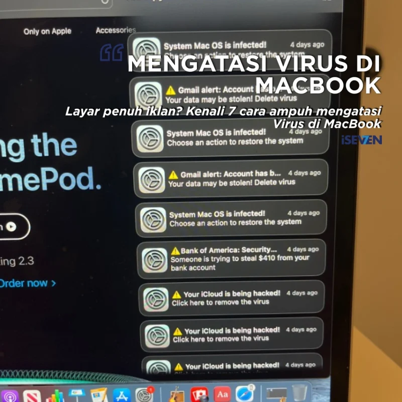 menhilangkan virus di macbook