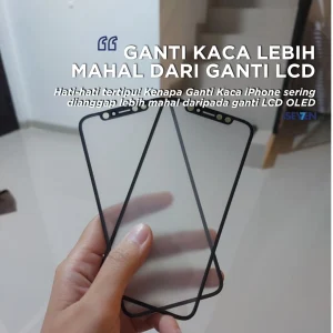 ganti kaca iPhone