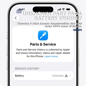ganti baterai iphone
