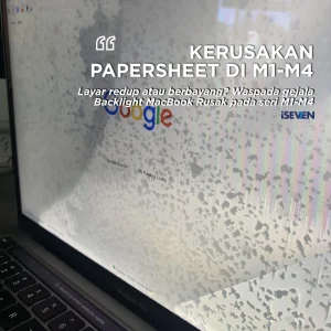 pergantian papersheet m4